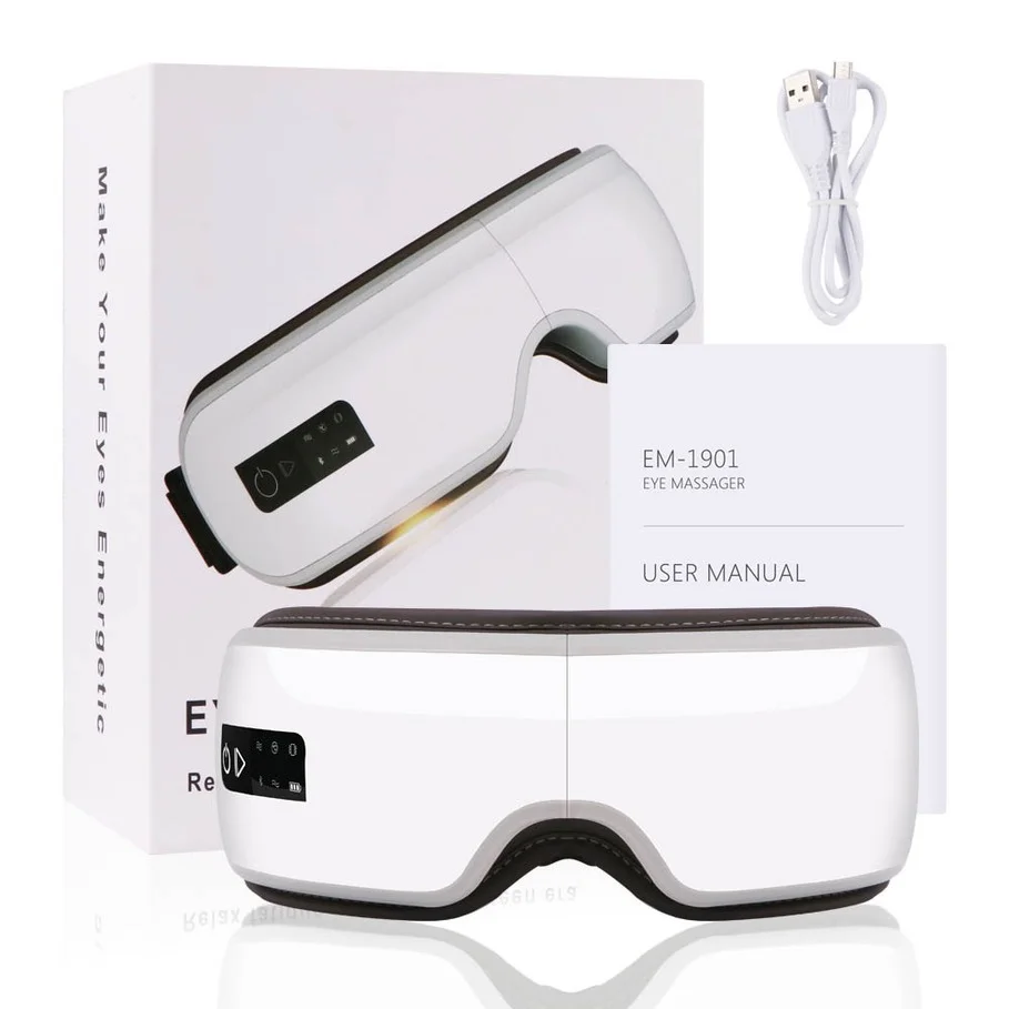 

Smart Eye Beauty Care Device Airbag Vibration Eye Massager Wrinkle Fatigue Relieve Wireless Portable Pressure Therapy Massage