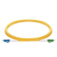 5pcsbag lc apc lc upc simplex mode fiber optic patch cord cable 2 0mm or 3 0mm ftth fiber optic jumper cable