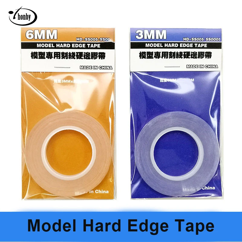 

Model Hard Edge Engraved Tape Gundam Model Detail Retrofit Tools No Glue Marks Curved Surface Scribed Tape 3/6MM