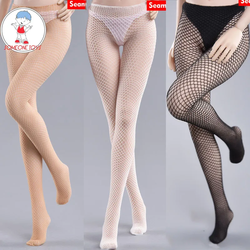 

1/6 Female Fire Girl Toys FG-YC-002 colorful Sexy Net socks Seamless Pantyhose Stockings for 12 Inches PH HT Body Figure