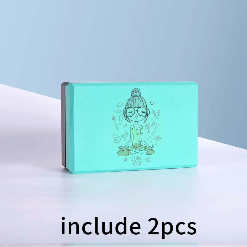 Высокая плотность блок йоги eva yoga кирпич 380g спортивных упражнений в тренажерном зале пены тренировки блок для растяжки для коррекции фигуры здоровья Traini - Цвет: Оранжевый