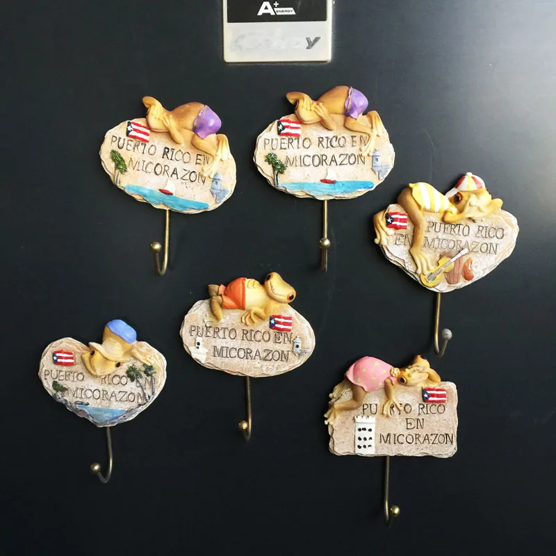 Пуэрто-Рико магнит на холодильник сувенир креативный магнитный стикер