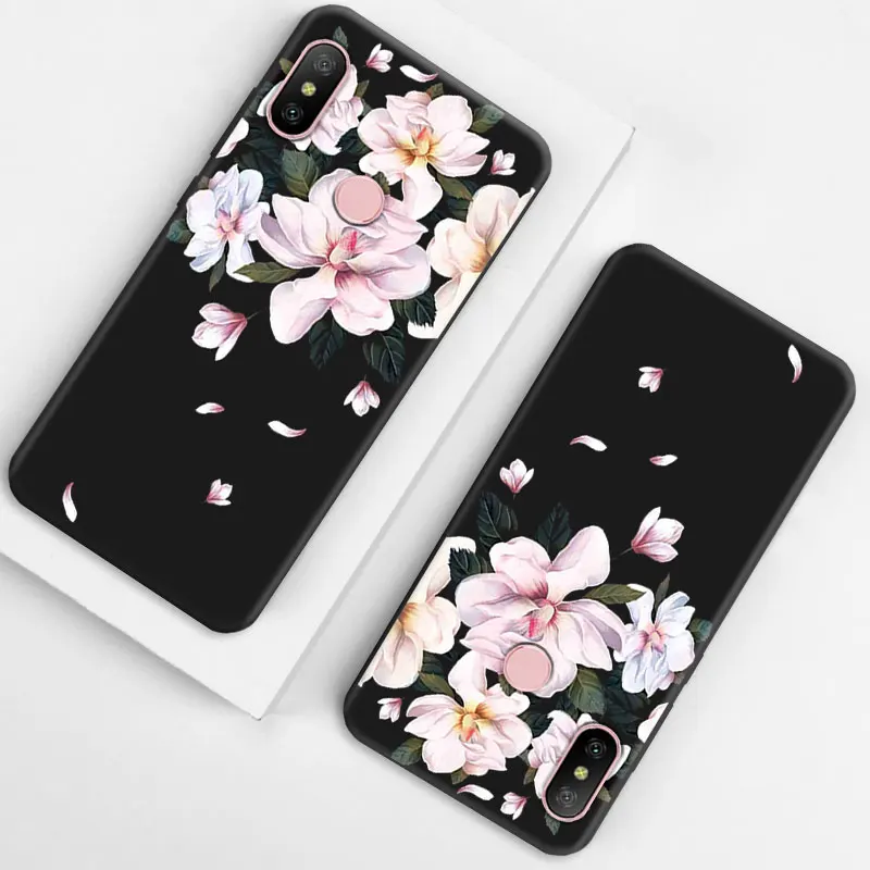 Мягкие силиконовые чехлы для Xiaomi Redmi 4A 4X 6A mi A2 Lite цветная Матовая оболочка для Meizu 15 Lite Plus E3 MX6 черная матовая задняя крышка - Цвет: 06