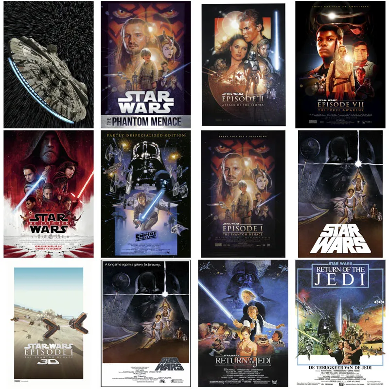 

2021 кинопостер белая копия бумажный постер Гостиная Бар декоративная наклейка настенная живопись