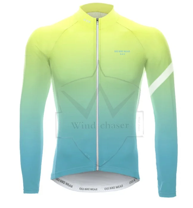 

OSS BIKE WEAR 2022 New Spring and autumn men's long-sleeved cycling jersey shirt bib pants Ropa de ciclismo para hombre