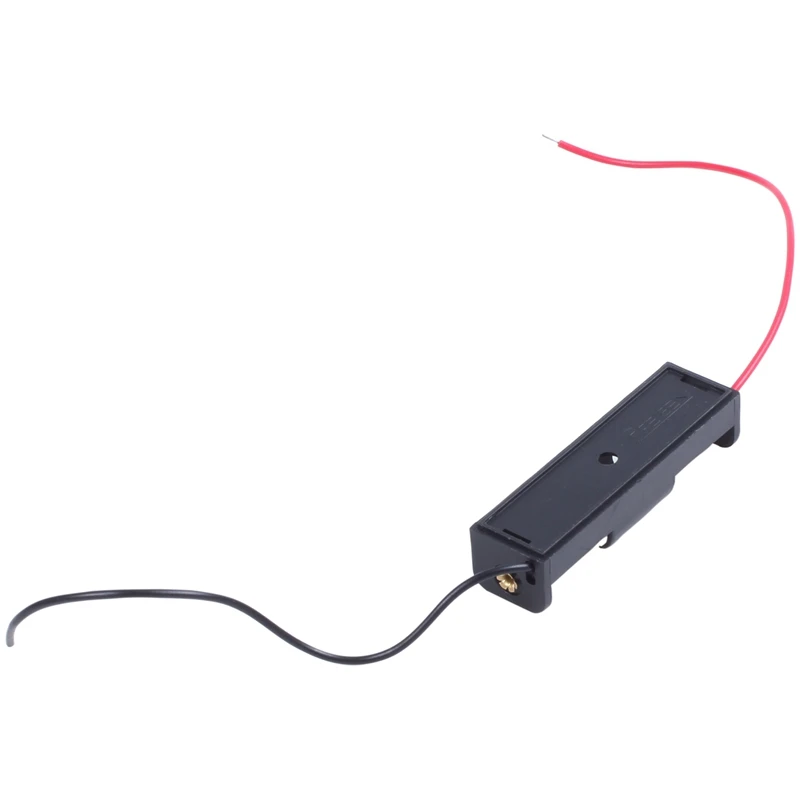 10 шт. Проводные провода черный чехол для хранения батареи держатель коробки 1x1 5 V