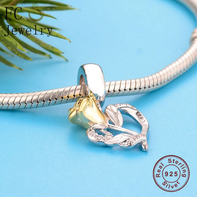 FC ювелирные изделия подходят к оригинальным браслетам Pandora брелоки 925