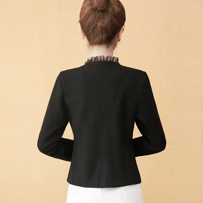 Куртка женская с длинным рукавом жакеты для женщин 2021 бисер верхняя одежда