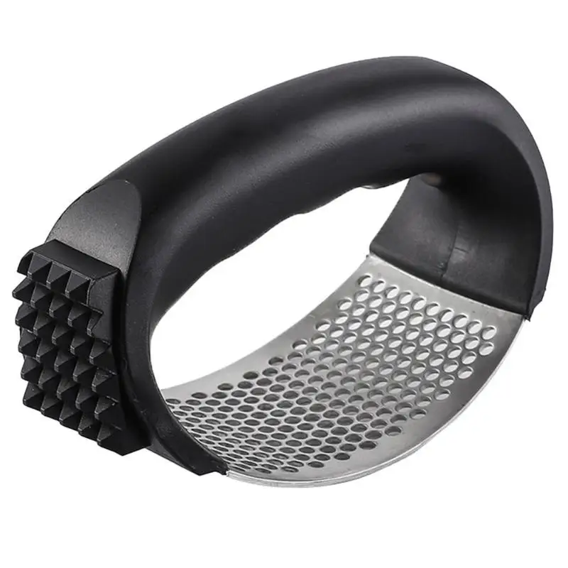 Durable Stainless Steel Garlic Presser Loose Meat Curved Household Kitchen Ginger Rolling Tool Cooking Accessories | Дом и сад