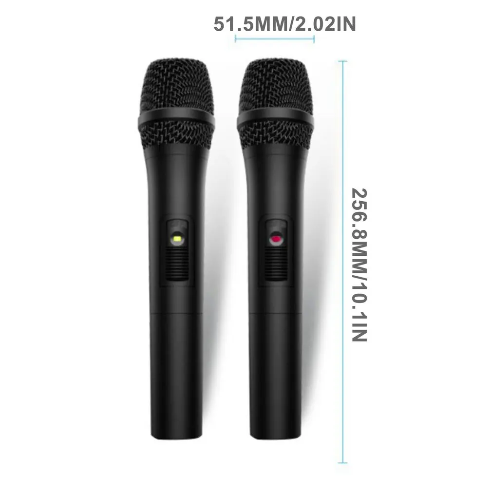 

Outdoor Wireless Microphone With Receiver Wireless Speaker UHF Technology General Larger Frequency Without Battery