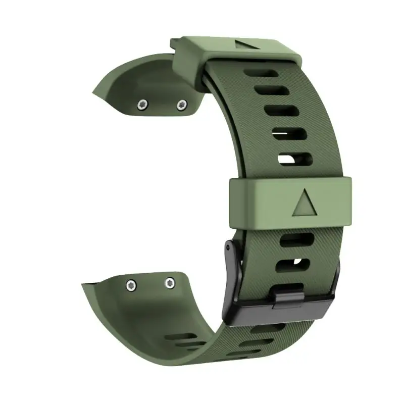 Цветной спортивный ремешок на запястье для смарт-часов Garmin Forerunner 35 силиконовый