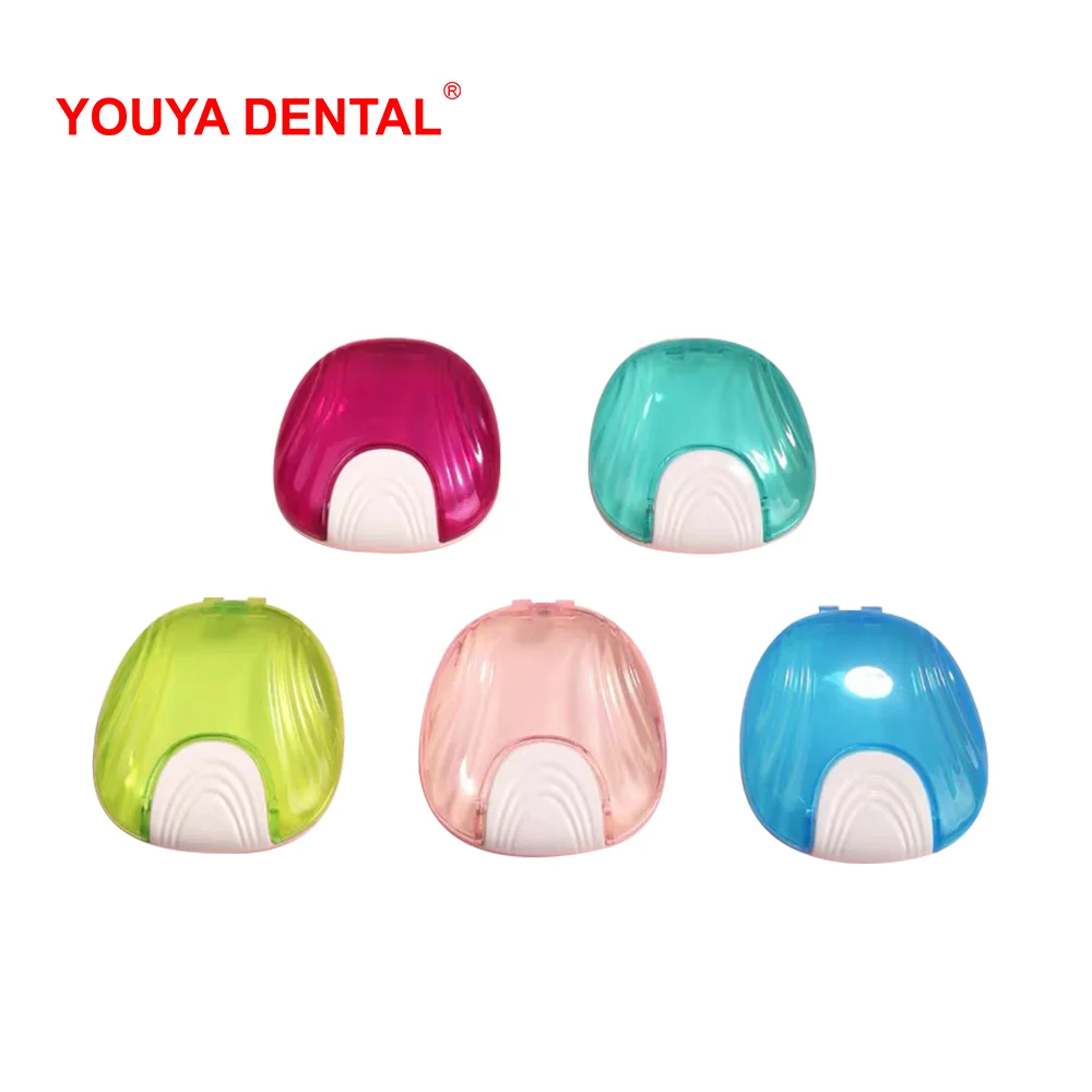 Прозрачная коробка для ортодонтических зубных протезов держатель ложных