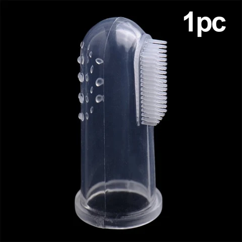 Силиконовая щетка для собак/кошек 2/4 шт - изображение