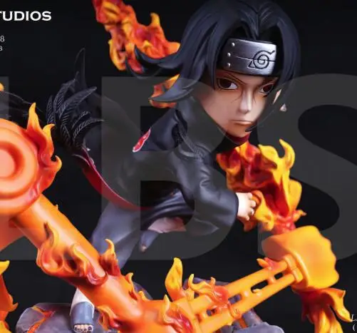 Японское аниме Naruto Shippuden Uchiha Itachi Vermilion Bird Ver. Экшн Фигурки игрушки|Игровые фигурки