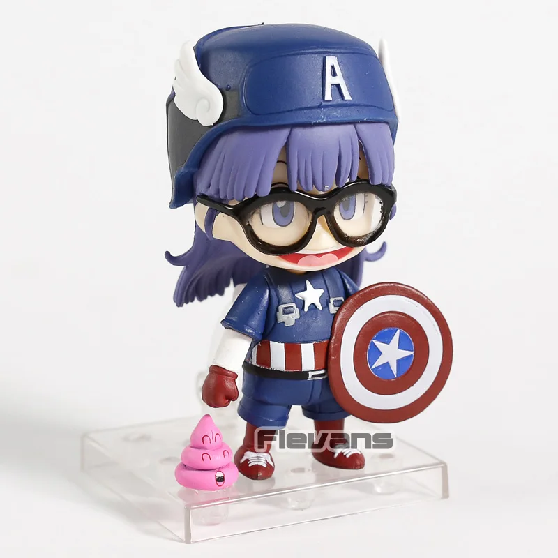 Экшн-Фигурка Капитан Америка из ПВХ Dr. Slump Arale Norimaki Коллекционная модель игрушка |