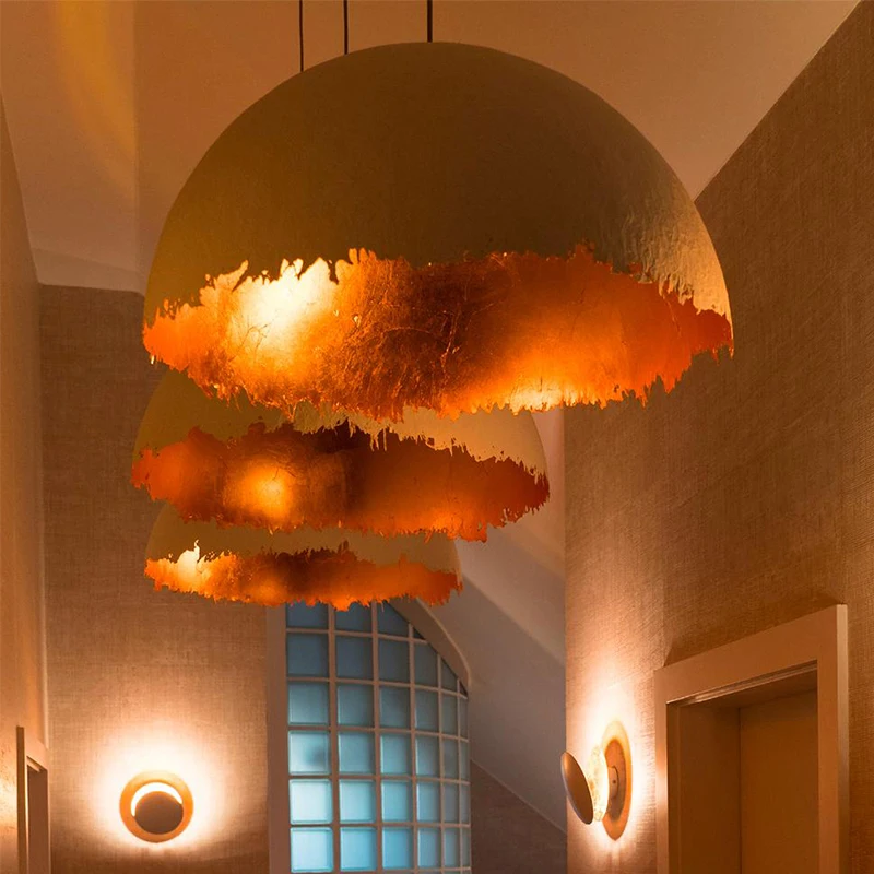 

Современный дизайн в виде Луны, светодиодный подвесной светильник, домашний декор, украшение для гостиной, спальни, прикроватный светильни...