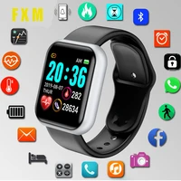 smart watch men women kids heart rate blood pressure clock smartwatch bluetooth connect fitness movement android ios watch smart