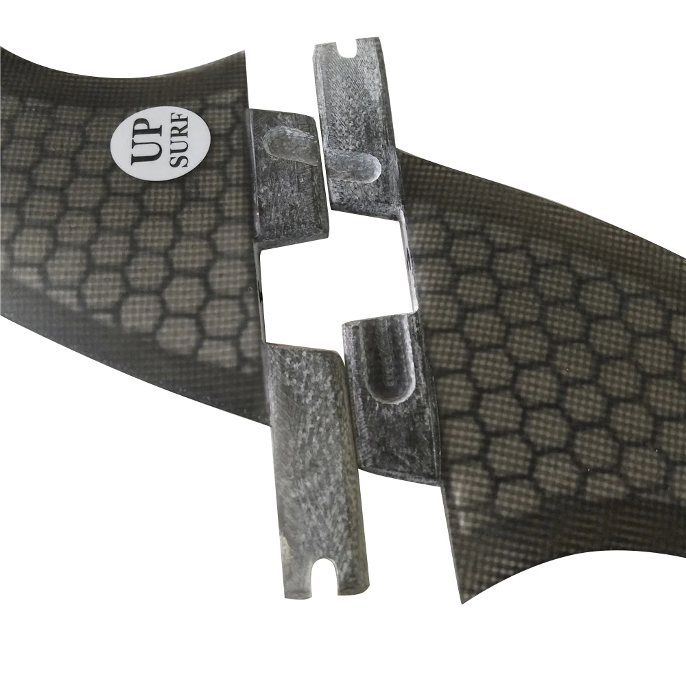 Серфинг FCS2 G5 + GL плавники черный цвет сотовая Стекловолоконная доска для серфинга