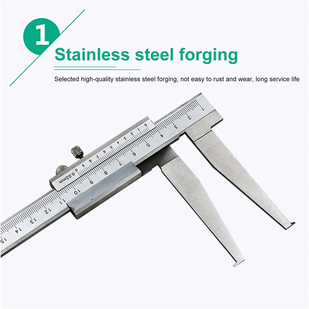 Профессиональный 10-160 мм нониус с внутренней канавкой суппорт моно-блок