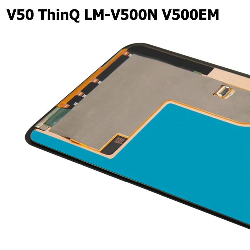 V50 LCD Display Repair For LG ThinQ V50 5G Touch Screen Digitizer Assembly Super AMOLED Screen Replacement Pantalla LM-V500M enlarge