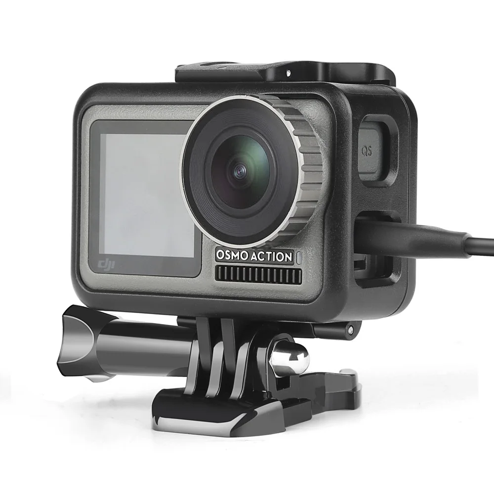 

Housing Case For Dji OSMO Action Accessories ABS Shell Case Cover Black Frame