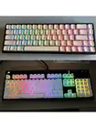 Колпачки для клавиш RGB 143 с раскладкой ANSI, колпачки для клавиш с подсветкой, колпачки для клавиш Keychron K6 GH60 GK64 Corsair K70 K65