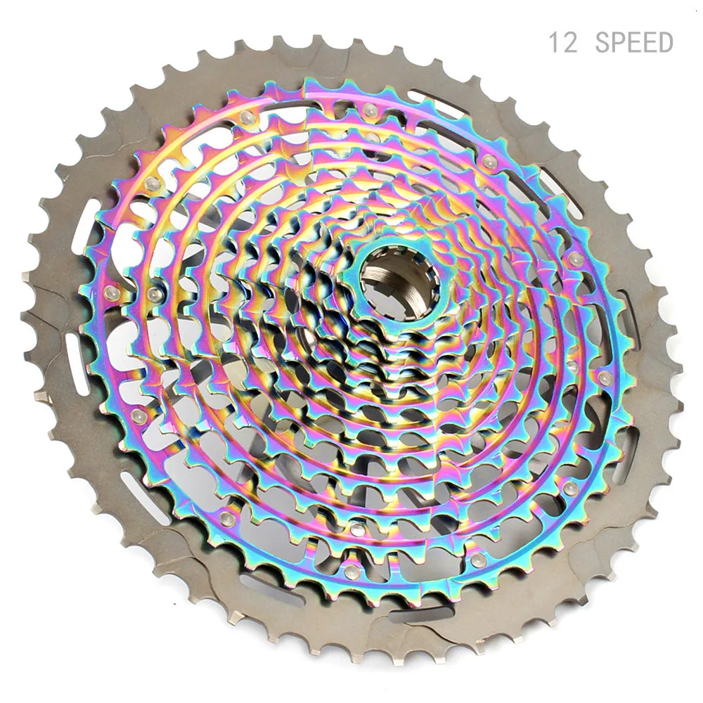 HIMALO MTB 11 скоростей 9-50T и 12 Скоростей 9-50T Сверхлегкий XD велосипедный кассета Радуга полный стальной горный велосипедный маховик звездочка