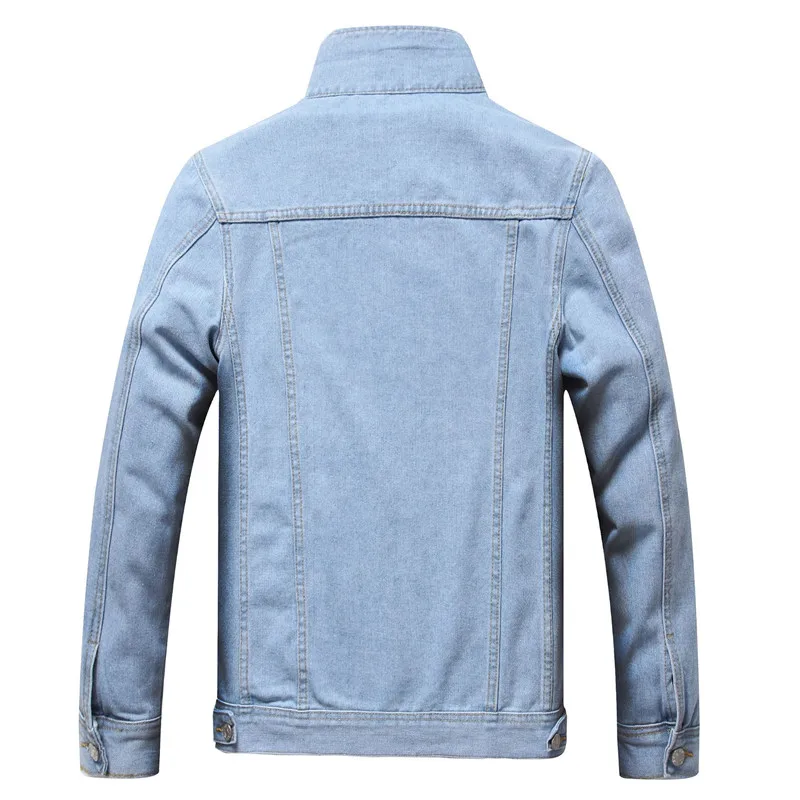 

Spring Autumn Denim Jacket Men Windbreaker Cowboy Fashion Casual Jeans Jackets Coats Slim Trend Korean Clothes Men Clothing