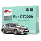12 шт., набор светодиодных ламп для салона Lexus CT200h 2011 2012 2013 2014 2015 2016