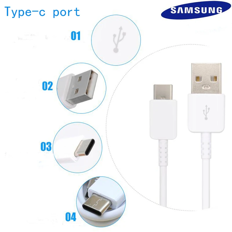 

Original 28cm/150cm/300cm USB 3.1 TYPE-C Fast Charging Data Cable For Samsung Galaxy A31 A41 A51 A71 5G S20 S10 S9 S8Plus Note 8