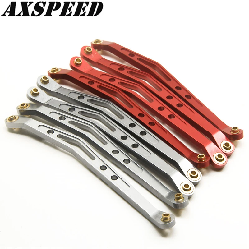 

AXSPEED Metal Alloy Upper and Lower Suspension Shift Link Rod Linkage for 1/10 RC Crawler AXIAL Wraith 90018 Upgrade Parts