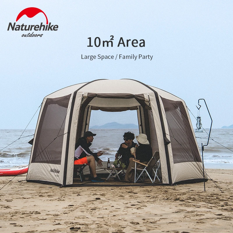 Naturehike Облачное гнездо шестигранная надувная палатка 150D непромокаемый