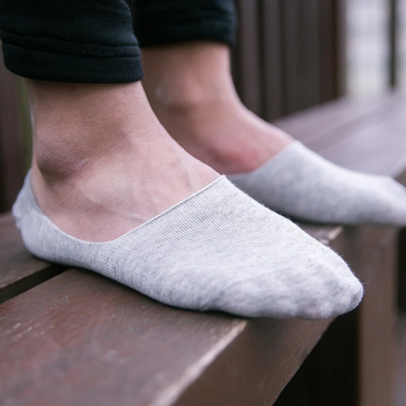 Носки мужские и женские хлопковые однотонные 2 пары|no show socks women|loafer no socksinvisible boat |
