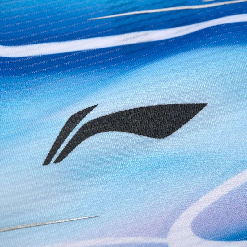 Мужские футболки для бадминтона Li Ning сухой дышащий топ с подкладкой спортивных