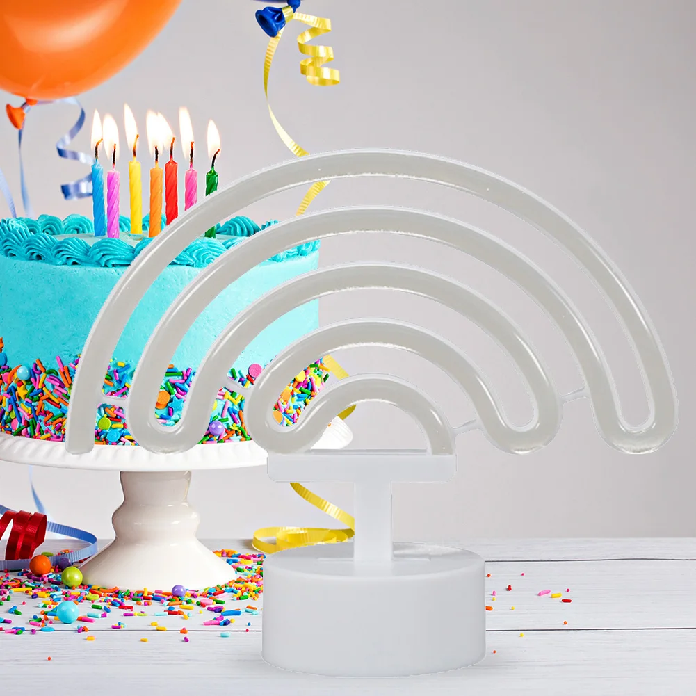 Светодиодный неоновый настенный светильник s образный цветной для украшения