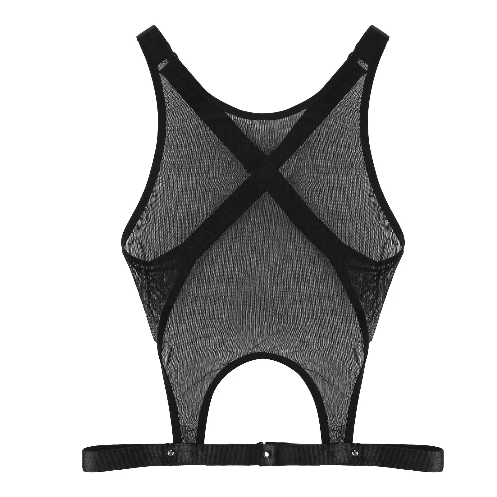Женское нижнее белье прозрачные сетчатые топы с регулируемой спинкой и