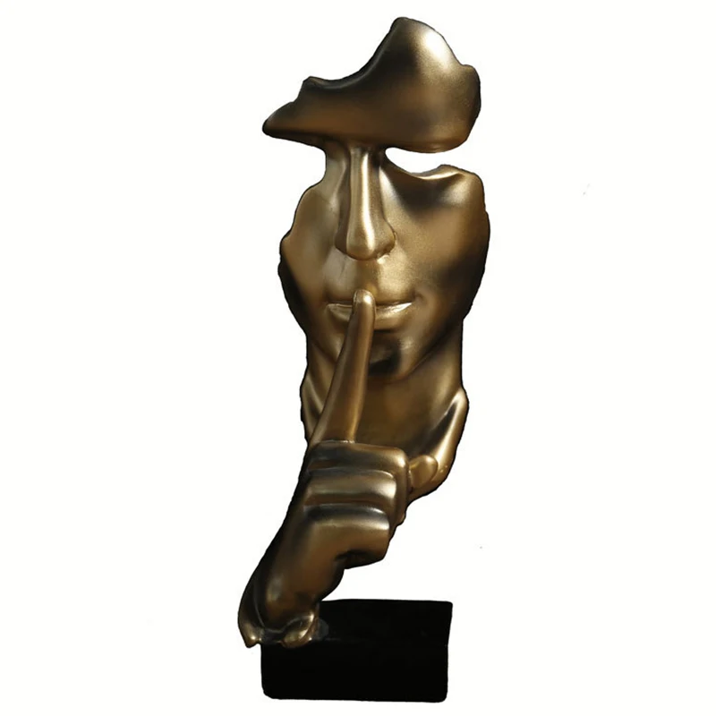 Декоративные абстрактные поделки из смолы украшения для гостиной телевизора