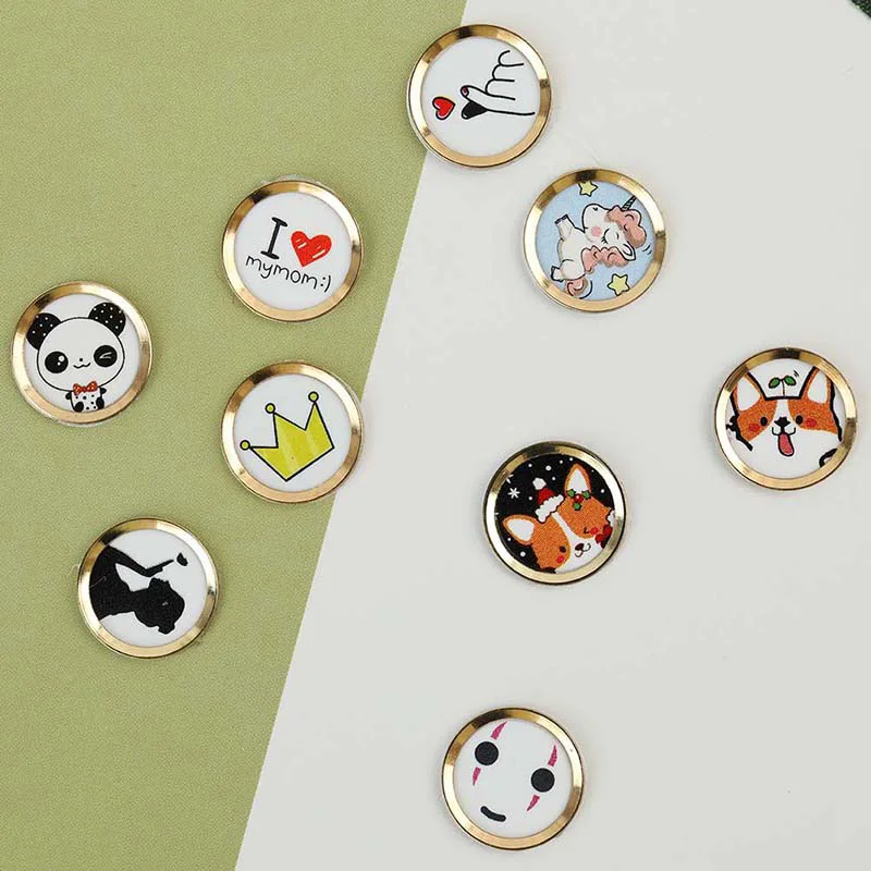 

Cartoon Cute Touch Home Button Protector Keypad Sticker For IPhone 5 SE 6 6S 7 8 Plus Ipad Air Mini Fingerprint Identification