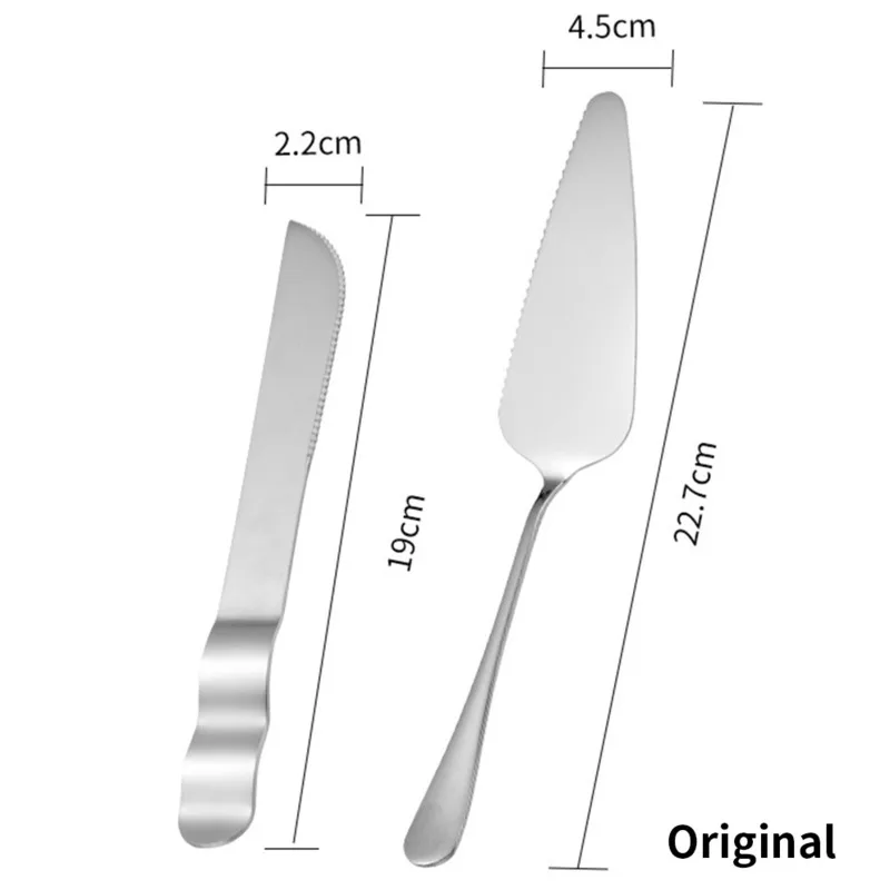 2 предмета в комплекте свадебный торт нож SetStainless сталь Кондитерские инструменты