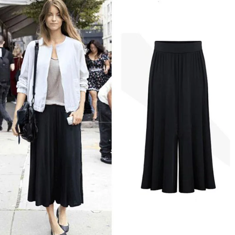 Женская свободная летняя одежда для офиса модель 2020 размера плюс женские брюки с