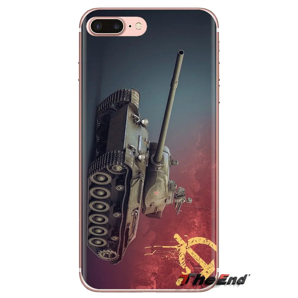 world of tanks game WOT art Logo For Samsung Galaxy S3 S4 S5 Mini S6 S7 Edge S8 S9 S10 Plus Note 3 4 5 8 9 Silicone Shell Covers |