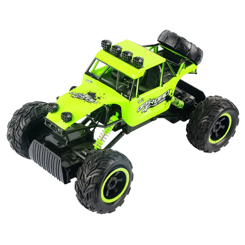 

Automobile off-Road Vehicle Four-Wheel Drive Charge Electric Drop-Resistant High-Speed Climbing Truck RC Model Light Music