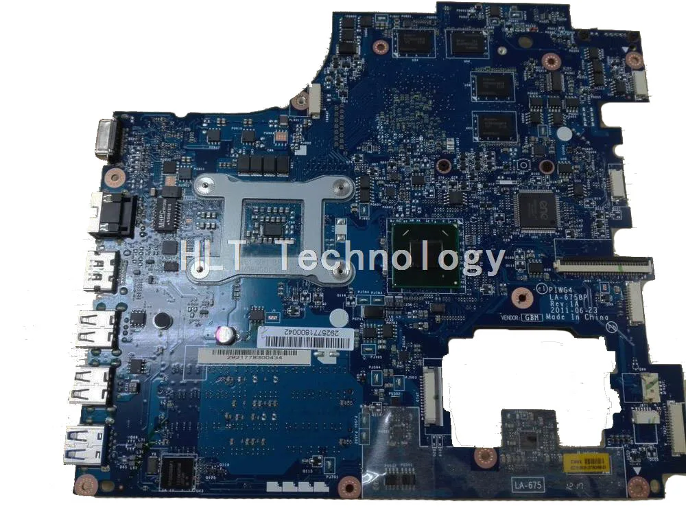 

Laptop Motherboard For Lenovo ideapad G770 PIWG4 LA-6758P REV 1A DDR3 HD3000+HD6650M 1GB non-integrated graphics card