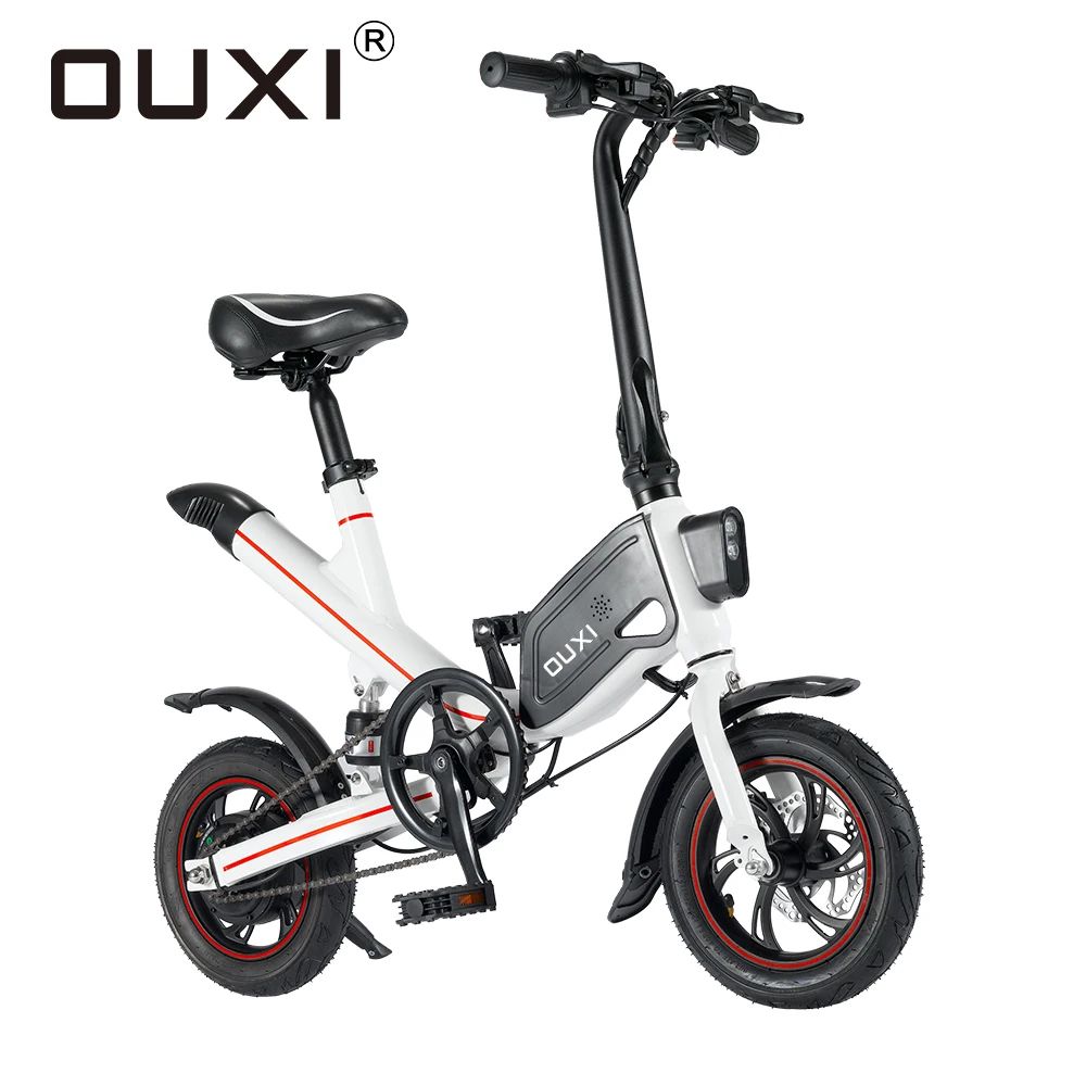 OUXI Электрический велосипед 350 Ач литиевая батарея складной Smart Ebike для взрослых
