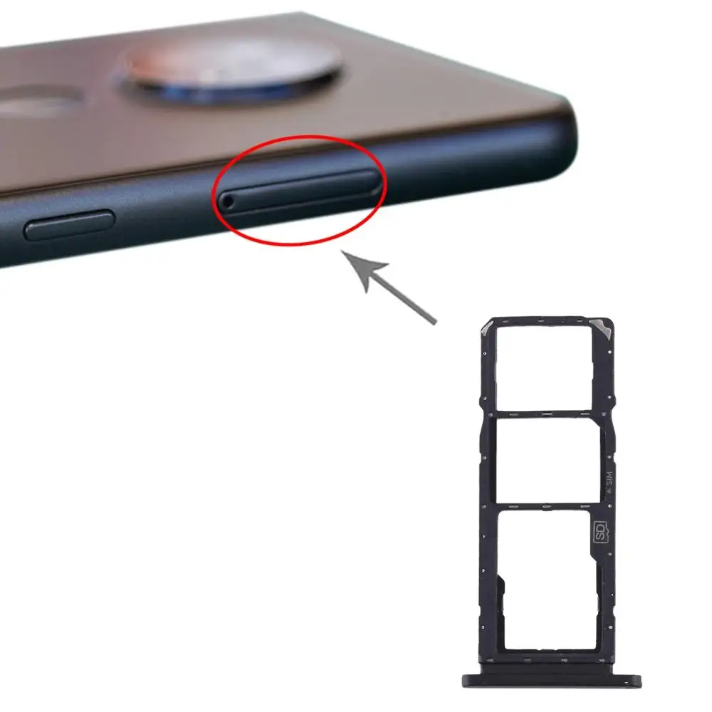 Лоток для SIM-карты Nokia 7 2/6 2 + лоток карты Micro SD сменный TA-1196 TA-1198 TA-1200 | Мобильные