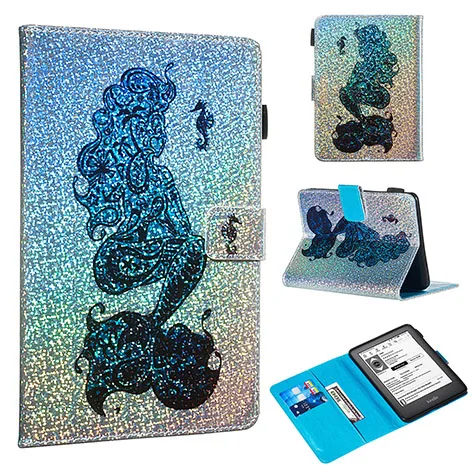 YB-A2 Чехол для Amazon All New Kindle 10 поколения, 6 дюймов,, выпущен из искусственной кожи, смарт-чехол для всех новых Kindle чехол+ подарок - Цвет: YB-A2