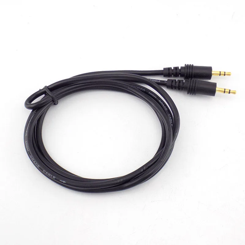 1.5/3/5/10M 3.5mm Male to Male Jack Audio Stereo Aux AV Extension Cable Cord fo Audio speaker TV Computer Laptop player H10 images - 6