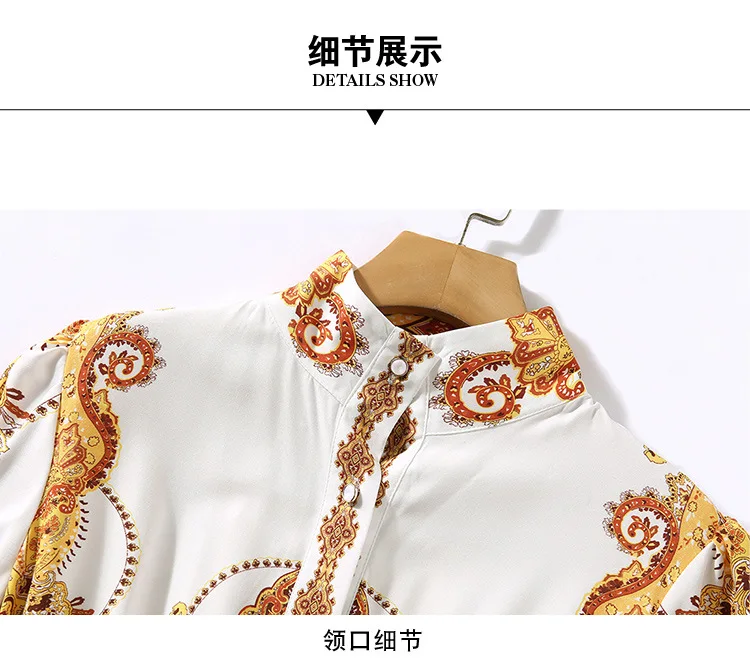 

Beach Dress Pareo Mesh Cover Up Swimwear Women Stand Alone New Popular Printed Shirt Top Long Sleeve Print Acetate Elegant Dress