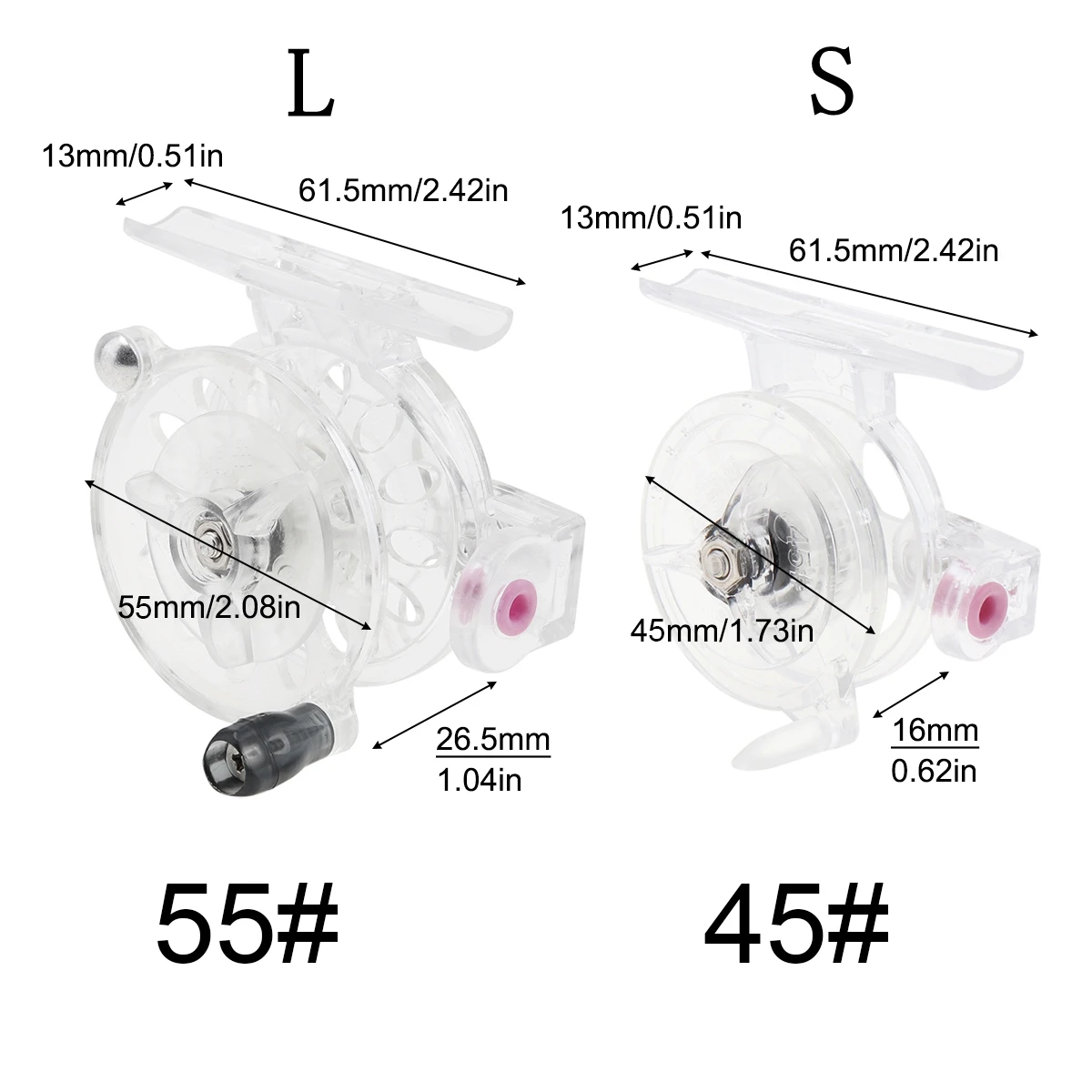 1:1 портативные высококачественные частные катушки миниатюрная Рыболовная