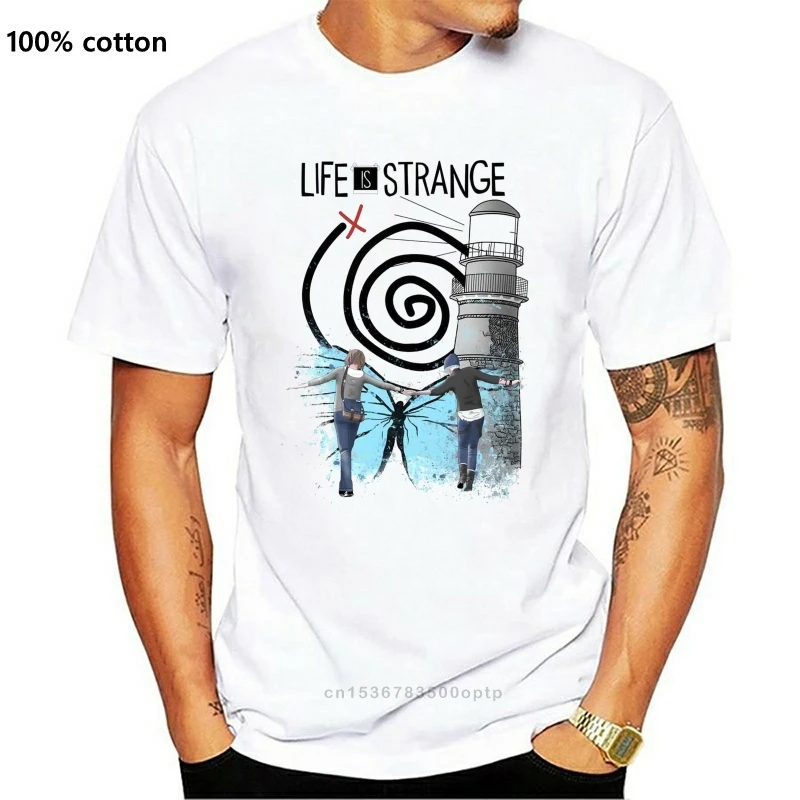 

Classic Game Life Is Strange T Shirt For Man 100% Cotton Male Round Neck T-shirt Leisure Camiseta